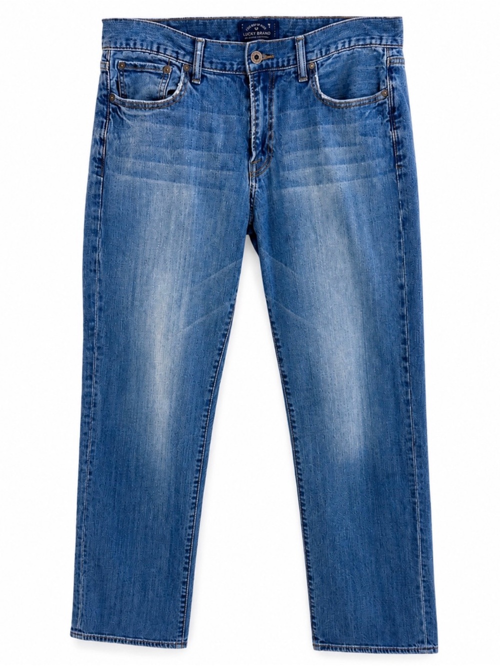 Lucky Brand 363 Vintage Straight Jeans Men’s 34x34 Medium Wash Classic Fit Denim